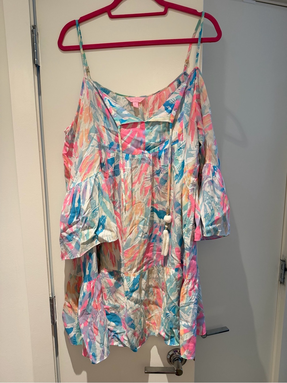Lilly Pulitzer Alanna dress in sparkling sands XL